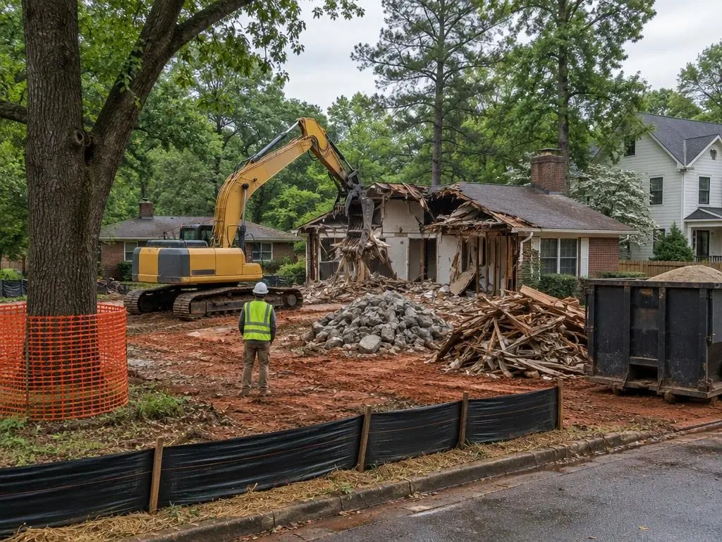 House Demolition in Atlanta, GA